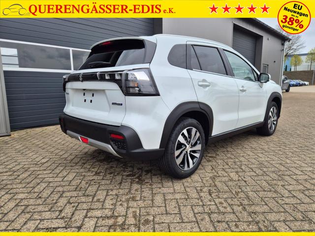 Suzuki S-Cross Comfort+ 110PS Automatik MHEV 1.4 Boosterjet Teilleder Navi Klimaautomatik Sitzheizung ACC PDC v+h 4x Kamera Suzuki-Radio Apple CarPlay Android Auto Touchscreen 2xKeyless 17-LM 