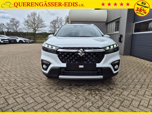 Suzuki S-Cross Comfort+ 110PS Automatik MHEV 1.4 Boosterjet Teilleder Navi Klimaautomatik Sitzheizung ACC PDC v+h 4x Kamera Suzuki-Radio Apple CarPlay Android Auto Touchscreen 2xKeyless 17-LM 