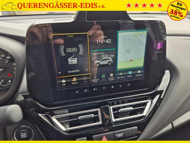 Suzuki S-Cross Comfort+ 110PS Automatik MHEV 1.4 Boosterjet Teilleder Navi Klimaautomatik Sitzheizung ACC PDC v+h 4x Kamera Suzuki-Radio Apple CarPlay Android Auto Touchscreen 2xKeyless 17-LM 
