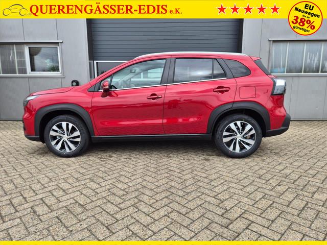 Suzuki S-Cross Comfort+ 110PS Automatik MHEV 1.4 Boosterjet Teilleder Navi Klimaautomatik Sitzheizung ACC PDC v+h 4x Kamera Suzuki-Radio Apple CarPlay Android Auto Touchscreen 2xKeyless 17-LM 