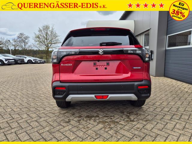 Suzuki S-Cross Comfort+ 110PS Automatik MHEV 1.4 Boosterjet Teilleder Navi Klimaautomatik Sitzheizung ACC PDC v+h 4x Kamera Suzuki-Radio Apple CarPlay Android Auto Touchscreen 2xKeyless 17-LM 