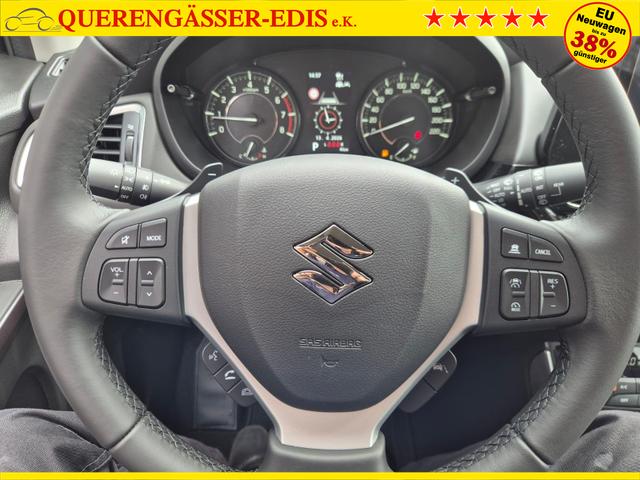 Suzuki S-Cross Comfort+ 110PS Automatik MHEV 1.4 Boosterjet Teilleder Navi Klimaautomatik Sitzheizung ACC PDC v+h 4x Kamera Suzuki-Radio Apple CarPlay Android Auto Touchscreen 2xKeyless 17-LM 