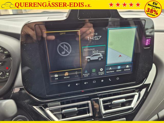 Suzuki S-Cross Comfort+ 110PS Automatik MHEV 1.4 Boosterjet Teilleder Navi Klimaautomatik Sitzheizung ACC PDC v+h 4x Kamera Suzuki-Radio Apple CarPlay Android Auto Touchscreen 2xKeyless 17-LM 