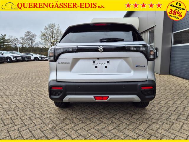 Suzuki S-Cross Comfort+ 110PS MHEV 4x4 ALLGRIP 1.4 Boosterjet Teilleder Navi Klimaautomatik Sitzheizung ACC PDC v+h 4x Kamera Suzuki-Radio Apple CarPlay Android Auto Touchscreen 2xKeyless 17-LM 