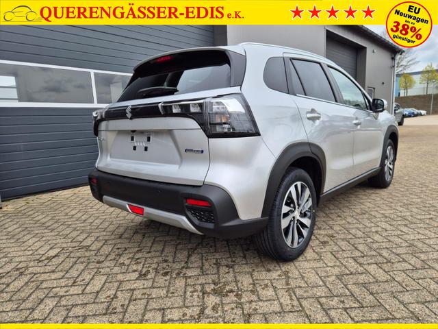 Suzuki S-Cross Comfort+ 110PS MHEV 4x4 ALLGRIP 1.4 Boosterjet Teilleder Navi Klimaautomatik Sitzheizung ACC PDC v+h 4x Kamera Suzuki-Radio Apple CarPlay Android Auto Touchscreen 2xKeyless 17-LM 