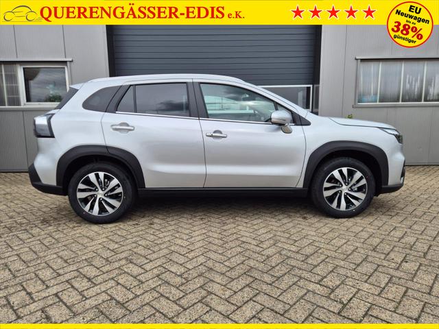 Suzuki S-Cross Comfort+ 110PS MHEV 4x4 ALLGRIP 1.4 Boosterjet Teilleder Navi Klimaautomatik Sitzheizung ACC PDC v+h 4x Kamera Suzuki-Radio Apple CarPlay Android Auto Touchscreen 2xKeyless 17-LM 