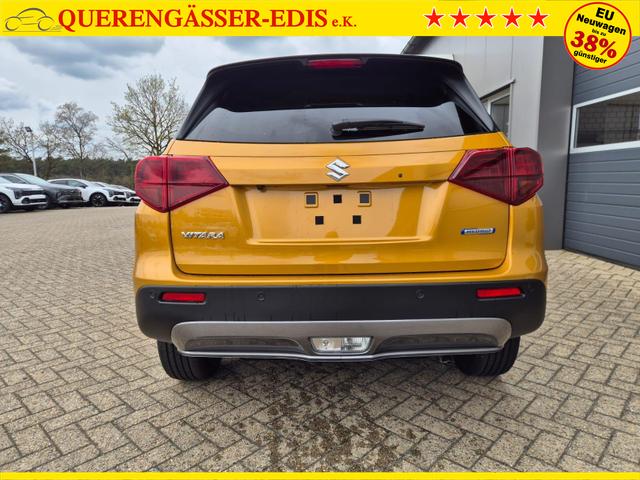 Suzuki Vitara Comfort+ 110PS Automatik MHEV 1.4 Boosterjet Teilleder Navi Klimaautomatik Sitzheizung ACC PDC v+h R&uuml;ckf.Kamera Suzuki-Radio Apple CarPlay Android Auto Touchscreen 2xKeyless 17-LM 