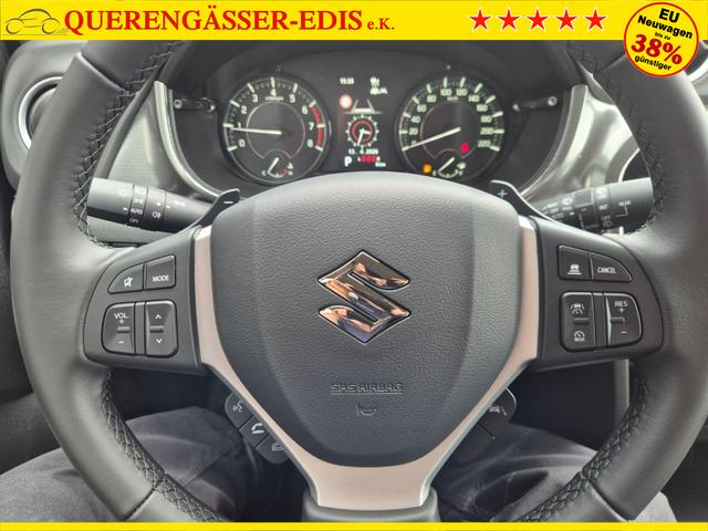Suzuki Vitara Comfort+ 110PS Automatik MHEV 1.4 Boosterjet Teilleder Navi Klimaautomatik Sitzheizung ACC PDC v+h R&uuml;ckf.Kamera Suzuki-Radio Apple CarPlay Android Auto Touchscreen 2xKeyless 17-LM 