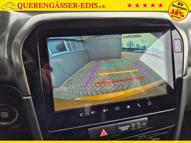 Suzuki Vitara Comfort+ 110PS Automatik MHEV 1.4 Boosterjet Teilleder Navi Klimaautomatik Sitzheizung ACC PDC v+h R&uuml;ckf.Kamera Suzuki-Radio Apple CarPlay Android Auto Touchscreen 2xKeyless 17-LM 