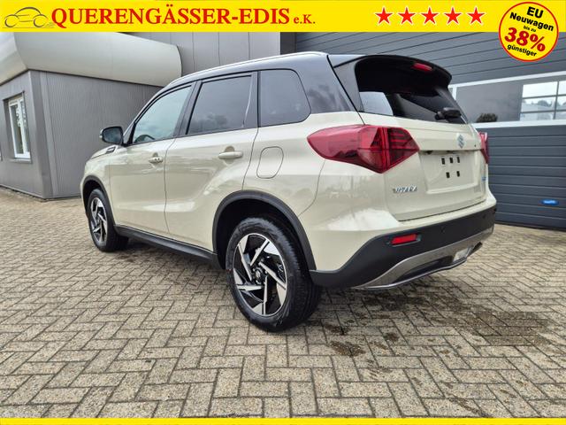 Suzuki Vitara Comfort+ 110PS MHEV 4x4 ALLGRIP 1.4 Boosterjet Allrad Teilleder mit Alcantara Navi Klimaautomatik Sitzheizung ACC PDC v+h R&uuml;ckf.Kamera Suzuki-Radio Apple CarPlay Android Auto Touchscreen 2xKeyless 17-LM 