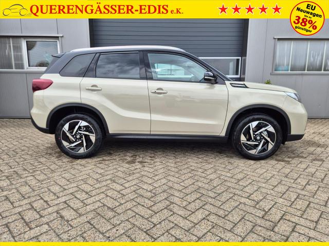 Suzuki Vitara Comfort+ 110PS MHEV 4x4 ALLGRIP 1.4 Boosterjet Allrad Teilleder mit Alcantara Navi Klimaautomatik Sitzheizung ACC PDC v+h R&uuml;ckf.Kamera Suzuki-Radio Apple CarPlay Android Auto Touchscreen 2xKeyless 17-LM 