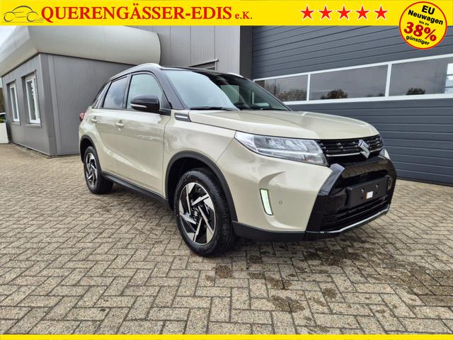 Suzuki Vitara Comfort+ 110PS MHEV 4x4 ALLGRIP 1.4 Boosterjet Allrad Teilleder mit Alcantara Navi Klimaautomatik Sitzheizung ACC PDC v+h R&uuml;ckf.Kamera Suzuki-Radio Apple CarPlay Android Auto Touchscreen 2xKeyless 17-LM 