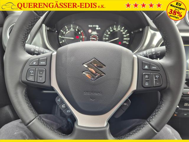 Suzuki Vitara Comfort+ 110PS MHEV 4x4 ALLGRIP 1.4 Boosterjet Allrad Teilleder mit Alcantara Navi Klimaautomatik Sitzheizung ACC PDC v+h R&uuml;ckf.Kamera Suzuki-Radio Apple CarPlay Android Auto Touchscreen 2xKeyless 17-LM 