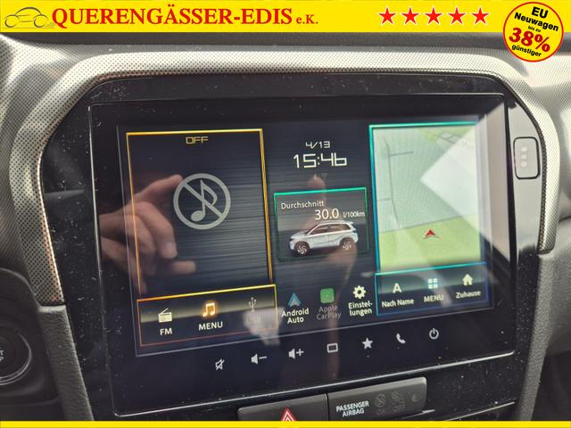 Suzuki Vitara Comfort+ 110PS MHEV 4x4 ALLGRIP 1.4 Boosterjet Allrad Teilleder mit Alcantara Navi Klimaautomatik Sitzheizung ACC PDC v+h R&uuml;ckf.Kamera Suzuki-Radio Apple CarPlay Android Auto Touchscreen 2xKeyless 17-LM 