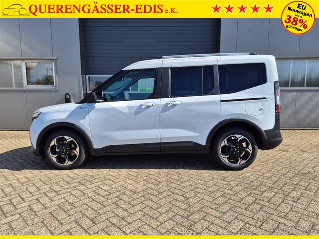 Ford Tourneo Courier 1.0 EcoBoost 125PS Active Teil-Leder Sitzheizung Lenkradheizung Klimaautomatik PDC v+h R&uuml;ckf.-Kamera ACC TWA Frontscheibe beheizb. Ford-Navi SYNC4 Apple CarPlay + Android Auto 