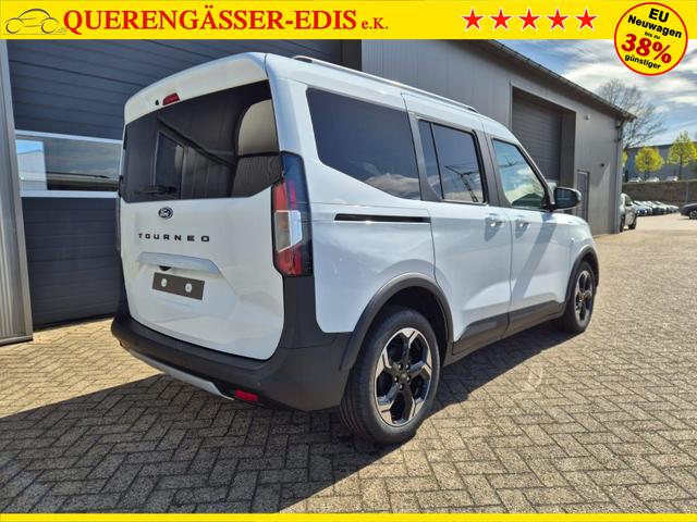 Ford Tourneo Courier 1.0 EcoBoost 125PS Active Teil-Leder Sitzheizung Lenkradheizung Klimaautomatik PDC v+h R&uuml;ckf.-Kamera ACC TWA Frontscheibe beheizb. Ford-Navi SYNC4 Apple CarPlay + Android Auto 