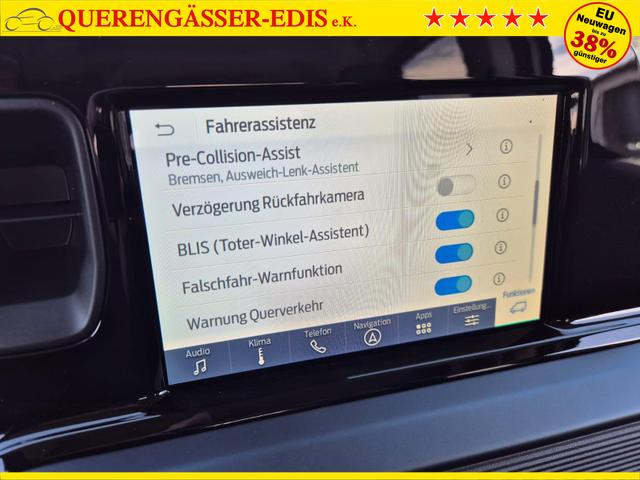 Ford Tourneo Courier 1.0 EcoBoost 125PS Active Teil-Leder Sitzheizung Lenkradheizung Klimaautomatik PDC v+h R&uuml;ckf.-Kamera ACC TWA Frontscheibe beheizb. Ford-Navi SYNC4 Apple CarPlay + Android Auto 