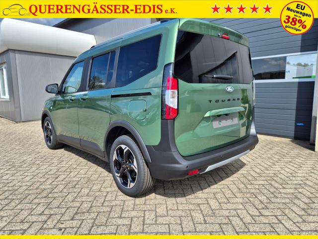 Ford Tourneo Courier 1.0 EcoBoost 125PS Active Teil-Leder Sitzheizung Lenkradheizung Klimaautomatik PDC v+h R&uuml;ckf.-Kamera ACC TWA Frontscheibe beheizb. Ford-Navi SYNC4 Apple CarPlay + Android Auto 