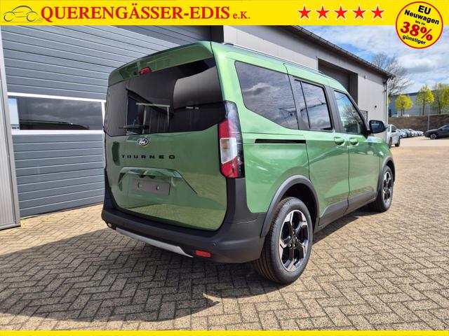 Ford Tourneo Courier 1.0 EcoBoost 125PS Active Teil-Leder Sitzheizung Lenkradheizung Klimaautomatik PDC v+h R&uuml;ckf.-Kamera ACC TWA Frontscheibe beheizb. Ford-Navi SYNC4 Apple CarPlay + Android Auto 