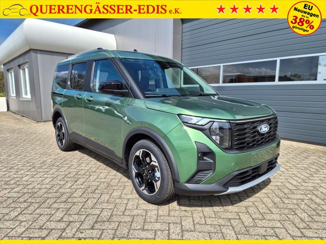 Ford Tourneo Courier 1.0 EcoBoost 125PS Active Teil-Leder Sitzheizung Lenkradheizung Klimaautomatik PDC v+h R&uuml;ckf.-Kamera ACC TWA Frontscheibe beheizb. Ford-Navi SYNC4 Apple CarPlay + Android Auto 