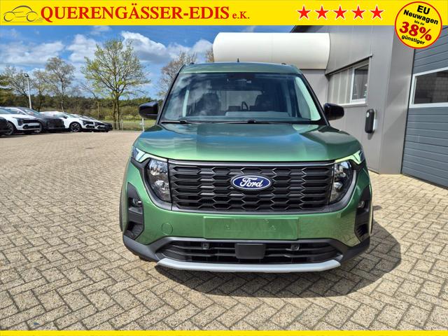 Ford Tourneo Courier 1.0 EcoBoost 125PS Active Teil-Leder Sitzheizung Lenkradheizung Klimaautomatik PDC v+h R&uuml;ckf.-Kamera ACC TWA Frontscheibe beheizb. Ford-Navi SYNC4 Apple CarPlay + Android Auto 