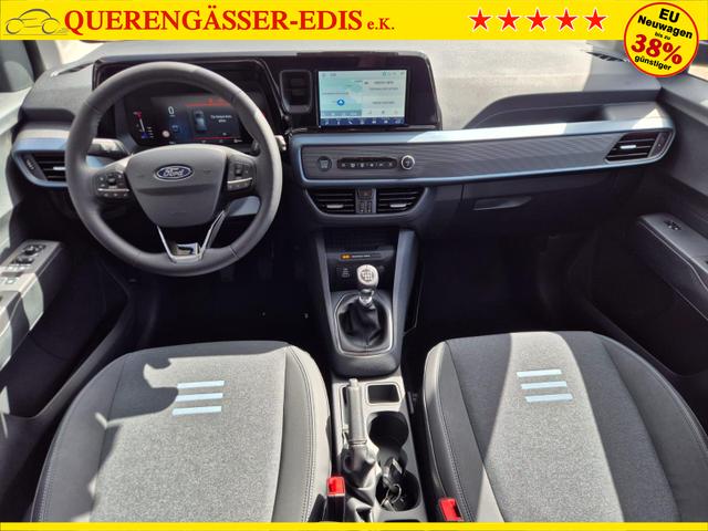 Ford Tourneo Courier 1.0 EcoBoost 125PS Active Teil-Leder Sitzheizung Lenkradheizung Klimaautomatik PDC v+h R&uuml;ckf.-Kamera ACC TWA Frontscheibe beheizb. Ford-Navi SYNC4 Apple CarPlay + Android Auto 
