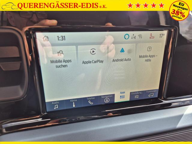 Ford Tourneo Courier 1.0 EcoBoost 125PS Active Teil-Leder Sitzheizung Lenkradheizung Klimaautomatik PDC v+h R&uuml;ckf.-Kamera ACC TWA Frontscheibe beheizb. Ford-Navi SYNC4 Apple CarPlay + Android Auto 