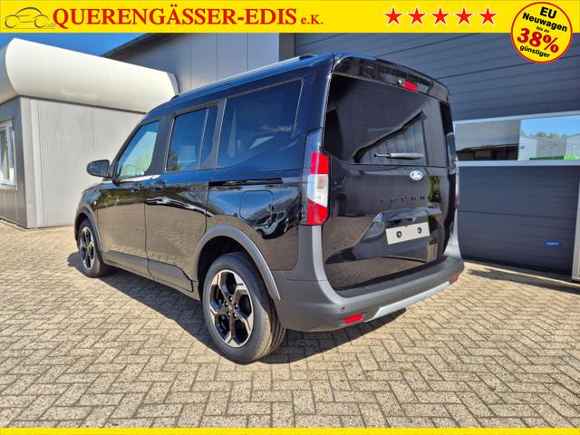 Ford Tourneo Courier 1.0 EcoBoost 125PS Active Teil-Leder Sitzheizung Lenkradheizung Klimaautomatik PDC v+h R&uuml;ckf.-Kamera ACC TWA Frontscheibe beheizb. Ford-Navi SYNC4 Apple CarPlay + Android Auto 