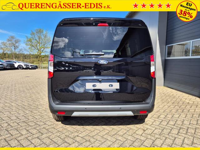Ford Tourneo Courier 1.0 EcoBoost 125PS Active Teil-Leder Sitzheizung Lenkradheizung Klimaautomatik PDC v+h R&uuml;ckf.-Kamera ACC TWA Frontscheibe beheizb. Ford-Navi SYNC4 Apple CarPlay + Android Auto 