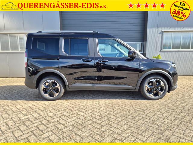 Ford Tourneo Courier 1.0 EcoBoost 125PS Active Teil-Leder Sitzheizung Lenkradheizung Klimaautomatik PDC v+h R&uuml;ckf.-Kamera ACC TWA Frontscheibe beheizb. Ford-Navi SYNC4 Apple CarPlay + Android Auto 