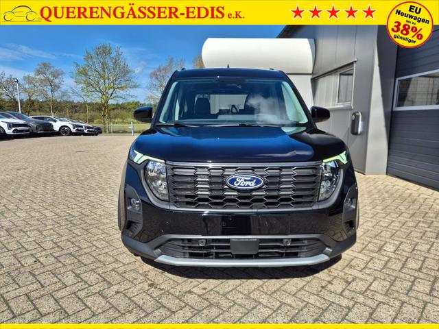 Ford Tourneo Courier 1.0 EcoBoost 125PS Active Teil-Leder Sitzheizung Lenkradheizung Klimaautomatik PDC v+h R&uuml;ckf.-Kamera ACC TWA Frontscheibe beheizb. Ford-Navi SYNC4 Apple CarPlay + Android Auto 