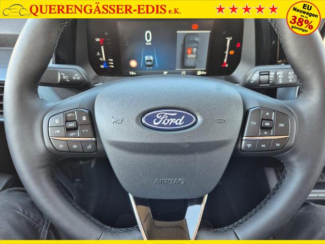 Ford Tourneo Courier 1.0 EcoBoost 125PS Active Teil-Leder Sitzheizung Lenkradheizung Klimaautomatik PDC v+h R&uuml;ckf.-Kamera ACC TWA Frontscheibe beheizb. Ford-Navi SYNC4 Apple CarPlay + Android Auto 