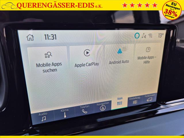 Ford Tourneo Courier 1.0 EcoBoost 125PS Active Teil-Leder Sitzheizung Lenkradheizung Klimaautomatik PDC v+h R&uuml;ckf.-Kamera ACC TWA Frontscheibe beheizb. Ford-Navi SYNC4 Apple CarPlay + Android Auto 