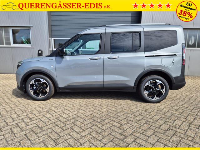 Ford Tourneo Courier 1.0 EcoBoost 125PS Active Teil-Leder Sitzheizung Lenkradheizung Klimaautomatik PDC v+h R&uuml;ckf.-Kamera ACC TWA Frontscheibe beheizb. Ford-Navi SYNC4 Apple CarPlay + Android Auto 
