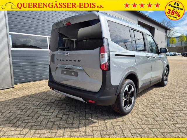 Ford Tourneo Courier 1.0 EcoBoost 125PS Active Teil-Leder Sitzheizung Lenkradheizung Klimaautomatik PDC v+h R&uuml;ckf.-Kamera ACC TWA Frontscheibe beheizb. Ford-Navi SYNC4 Apple CarPlay + Android Auto 
