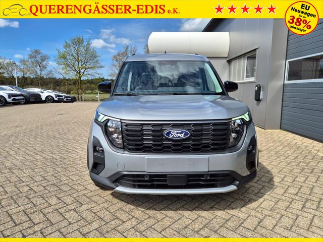 Ford Tourneo Courier 1.0 EcoBoost 125PS Active Teil-Leder Sitzheizung Lenkradheizung Klimaautomatik PDC v+h R&uuml;ckf.-Kamera ACC TWA Frontscheibe beheizb. Ford-Navi SYNC4 Apple CarPlay + Android Auto 