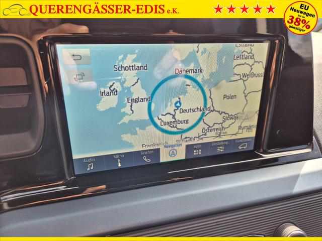 Ford Tourneo Courier 1.0 EcoBoost 125PS Active Teil-Leder Sitzheizung Lenkradheizung Klimaautomatik PDC v+h R&uuml;ckf.-Kamera ACC TWA Frontscheibe beheizb. Ford-Navi SYNC4 Apple CarPlay + Android Auto 