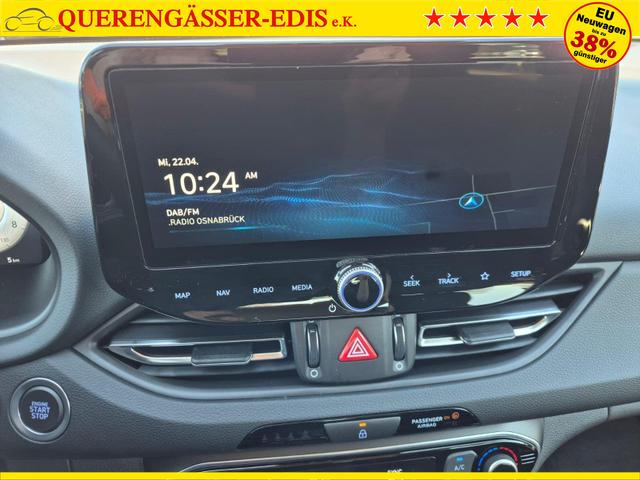 Hyundai i30 Kombi 1.6 T-GDI 150PS Automatik Trend Sitzheizung Lenkradheizung Klimaautomatik PDC v+h R&uuml;ckf.Kamera Navi Apple CarPlay + Android Auto 16"LM 