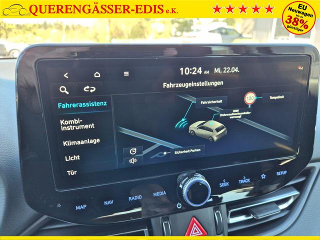 Hyundai i30 Kombi 1.6 T-GDI 150PS Automatik Trend Sitzheizung Lenkradheizung Klimaautomatik PDC v+h R&uuml;ckf.Kamera Navi Apple CarPlay + Android Auto 16"LM 