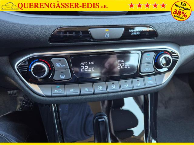 Hyundai i30 Kombi 1.6 T-GDI 150PS Automatik Trend Sitzheizung Lenkradheizung Klimaautomatik PDC v+h R&uuml;ckf.Kamera Navi Apple CarPlay + Android Auto 16"LM 