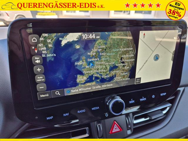 Hyundai i30 Kombi 1.6 T-GDI 150PS Automatik Trend Sitzheizung Lenkradheizung Klimaautomatik PDC v+h R&uuml;ckf.Kamera Navi Apple CarPlay + Android Auto 16"LM 