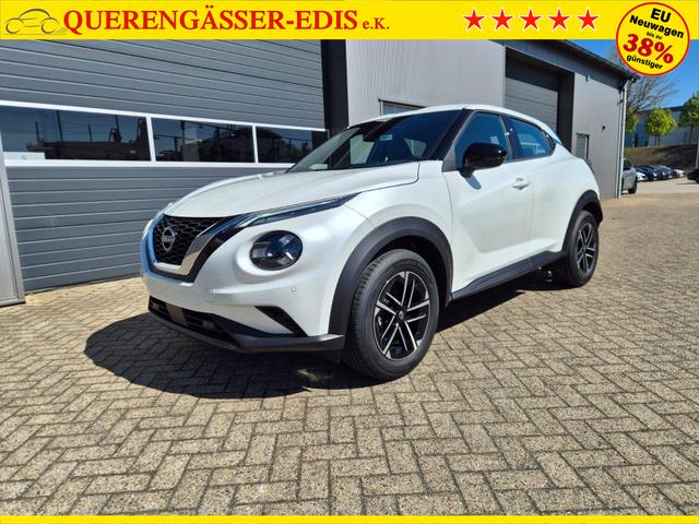Nissan Juke 1.0 DIG-T 114PS N-Connecta Sitzheizung Lenkradheizung Teil-Leder Klimaautomatik PDC v+h R&uuml;ckf.Kamera Bluetooth Touchscreen Apple CarPlay Android Auto 17"LM 