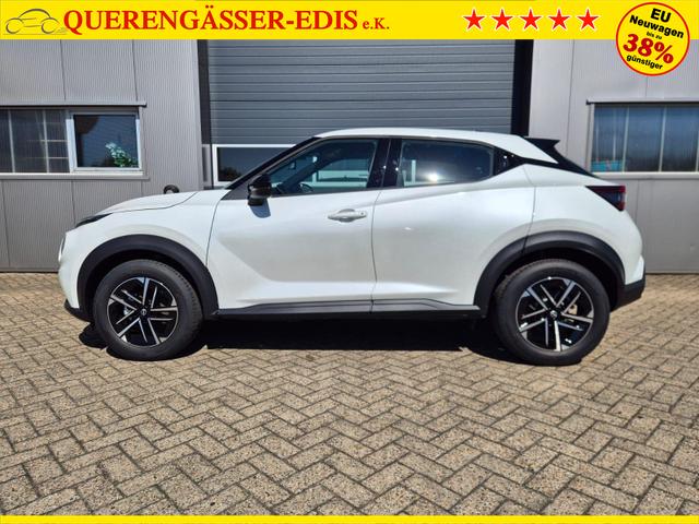 Nissan Juke 1.0 DIG-T 114PS N-Connecta Teil-Leder Klimaautomatik PDC v+h R&uuml;ckf.Kamera Bluetooth Touchscreen Apple CarPlay Android Auto 17"LM 