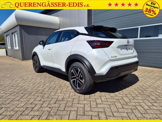 Nissan Juke 1.0 DIG-T 114PS N-Connecta Teil-Leder Klimaautomatik PDC v+h R&uuml;ckf.Kamera Bluetooth Touchscreen Apple CarPlay Android Auto 17"LM 
