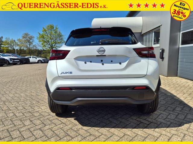 Nissan Juke 1.0 DIG-T 114PS N-Connecta Teil-Leder Klimaautomatik PDC v+h R&uuml;ckf.Kamera Bluetooth Touchscreen Apple CarPlay Android Auto 17"LM 