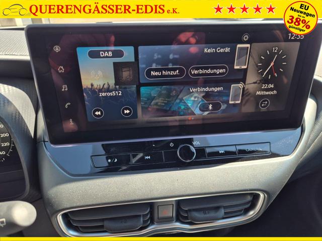 Nissan Juke 1.0 DIG-T 114PS N-Connecta Teil-Leder Klimaautomatik PDC v+h R&uuml;ckf.Kamera Bluetooth Touchscreen Apple CarPlay Android Auto 17"LM 