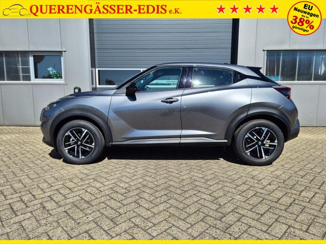 Nissan Juke 1.0 DIG-T 114PS N-Connecta Teil-Leder Klimaautomatik PDC v+h R&uuml;ckf.Kamera Bluetooth Touchscreen Apple CarPlay Android Auto 17"LM 