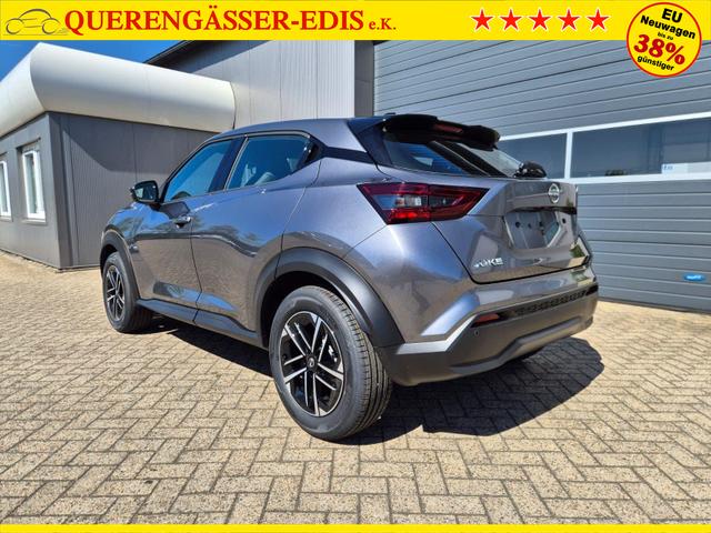 Nissan Juke 1.0 DIG-T 114PS N-Connecta Teil-Leder Klimaautomatik PDC v+h R&uuml;ckf.Kamera Bluetooth Touchscreen Apple CarPlay Android Auto 17"LM 