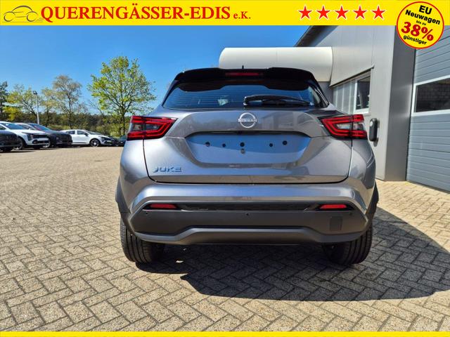 Nissan Juke 1.0 DIG-T 114PS N-Connecta Teil-Leder Klimaautomatik PDC v+h R&uuml;ckf.Kamera Bluetooth Touchscreen Apple CarPlay Android Auto 17"LM 