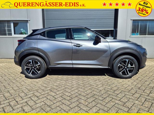 Nissan Juke 1.0 DIG-T 114PS N-Connecta Teil-Leder Klimaautomatik PDC v+h R&uuml;ckf.Kamera Bluetooth Touchscreen Apple CarPlay Android Auto 17"LM 